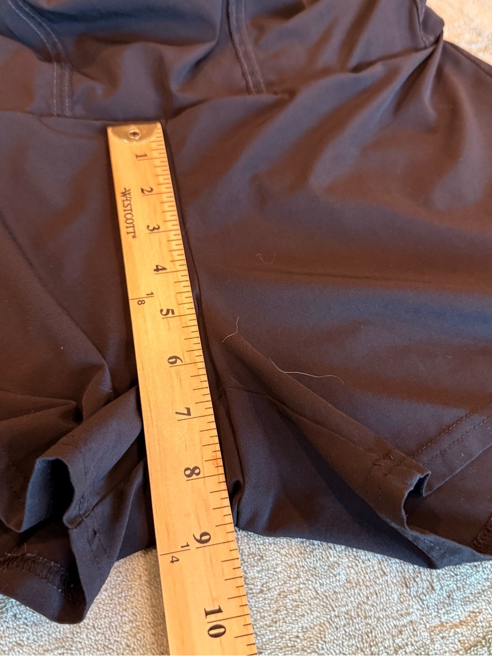 Athleta Women’s Black Athletic Skort Size 6P Built-In Shorts Skirt - Picture 10 of 13